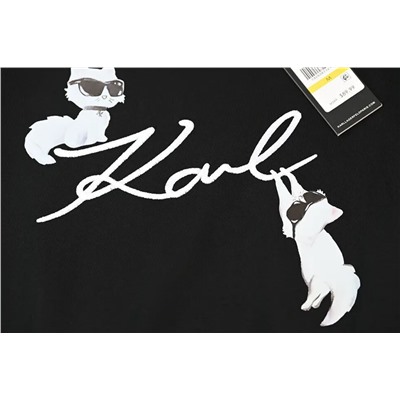 Женская хлопковая футболка КАР*Л 😎