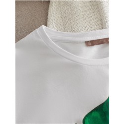 Футболка из премиального хлопка с авторским принтом