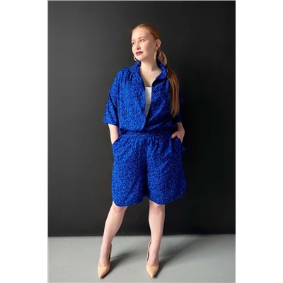 Костюм с шортами 1252 штапель НАТАЛИ #983914