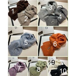 Теплый шарф