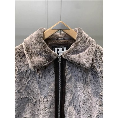 Мужская меховая куртка   Pul*l & Bea*r
