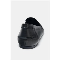 LEATHER PENNY LOAFERS