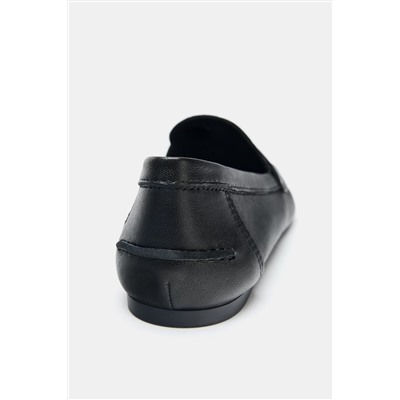 LEATHER PENNY LOAFERS