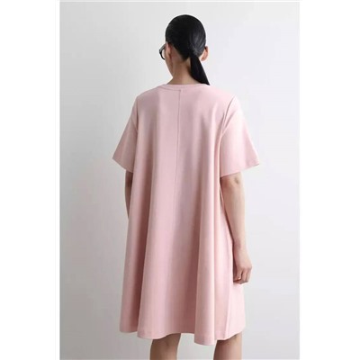 Свободное хлопковое платье 2 цвета КО*С