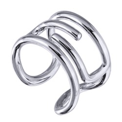 Кольцо Лабиринт (покрытие родий), Есть комплект