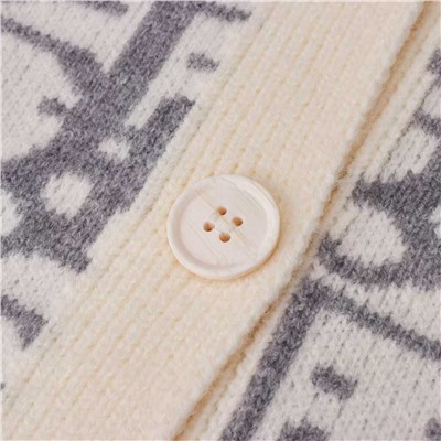 Женский повседневный простой и универсальный вязаный кардиган Dio*r