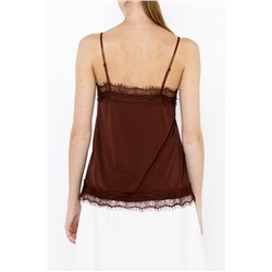 Camiseta de tirantes Marrón claro