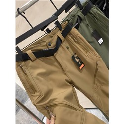 Мужские утеплённые на ылисе уличные брюки карго для походов и активного отдыха  FRE*E SOLDIE*R