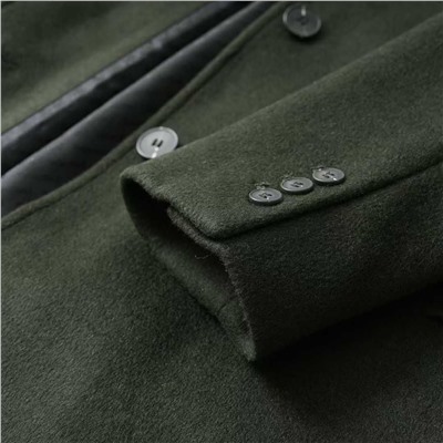 Однотонное женское шерстяное пальто средней длины Selecte*d