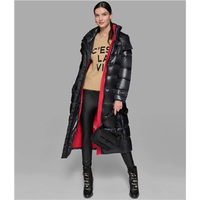 MAXI PUFFER WITH KL BUTTONS