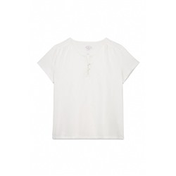 Camiseta manga corta 100% algodón blanco