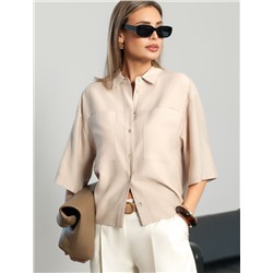 Блузка из плотного лиоцелла