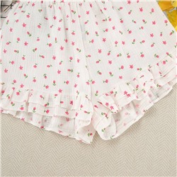 Симпатичный муслиновый домашний комплект пижама 🌷