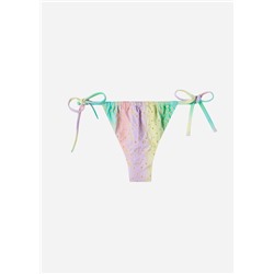 Brazilian-Bikinihose mit schmalen Bändchen Panama