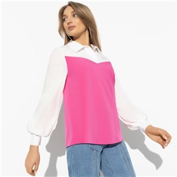 Блуза, С высоты очарования (colorful, с поясом)