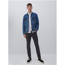 skinny Jeans in Washout-Optik