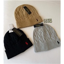 Вязаные шапка  Pol*o Ralp*h Laure*n 💙