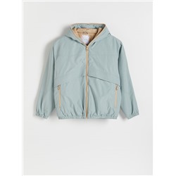 Куртка-бомбер с капюшоном