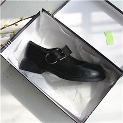 Кожаные туфли в стиле Мери Джейн   Экспорт в Россию