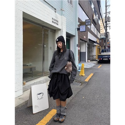 Лонгслив из вафельной ткани (4 цвета)  Кархат*т