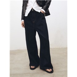 Tejano wideleg tiro bajo rinse wash