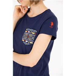 Kadın Lacivert Tişört