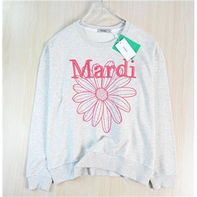 Женская хлопковая толстовка с плотной вышивкой Mard*i