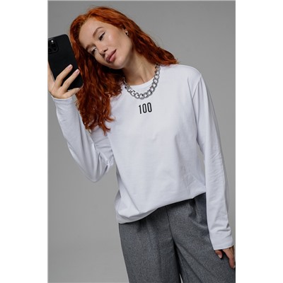 8513/1 Футболка с длинным рукавом женская