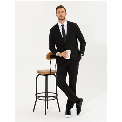 Siyah Ex. Slim Fit Takım Elbise