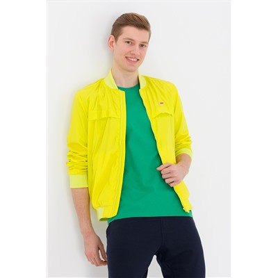 Erkek Neon Sarı Mont