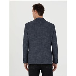 Lacivert Slim Fit Ceket