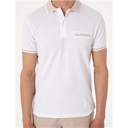 Beyaz Slim Fit Tişört