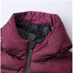 Модная блестящая стеганая куртка