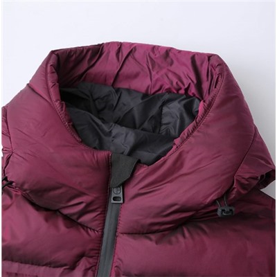 Модная блестящая стеганая куртка