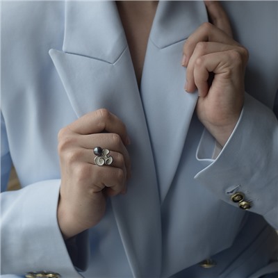 Кольцо серебро 51867S2W