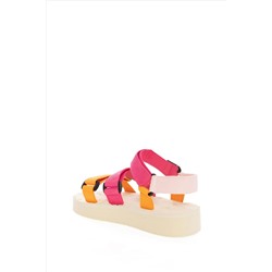 Kadın Fuşya Sandalet