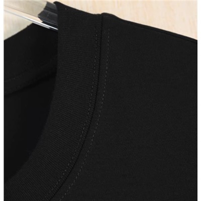 Хлопковая базовая футболка, модель унисекс АМ*И