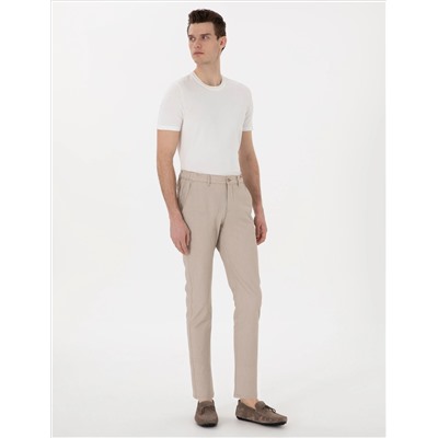Vizon Slim Fit Gofre Kanvas Pantolon