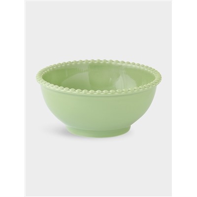 Салатник, 16 см, 0.75 л, зелёный, Tiffany