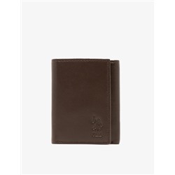 MENS LEATHER TRIFOLD WALLET