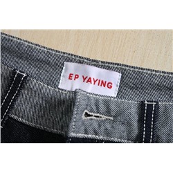 Прямые джинсовые шорты с высокой талией