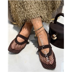 Туфли коричневые