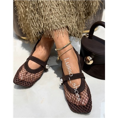 Туфли коричневые