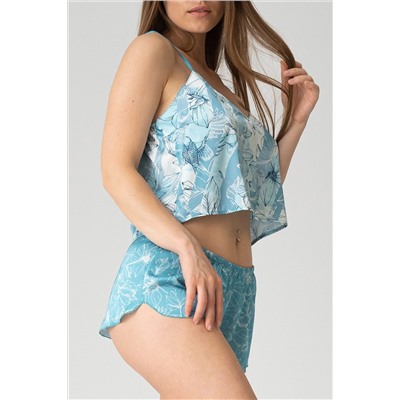 Пижама Hot Story Spring melody (топ + шорты) НАТАЛИ #734934