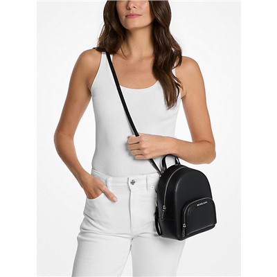 Jaycee Extra-Small Pebbled Leather Convertible Backpack