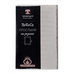 Простыня на резинке HoReCa 180х200х20, страйп-сатин, арт. 4 НАТАЛИ #884132