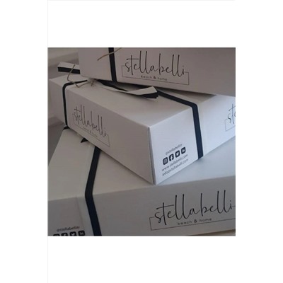 Stella Belli Peştemal 90 X 180 Cm Jakarlı %100 Pamuk El Dokuması Püsküllü | Kutulu Respiro | Pembe - Turuncu