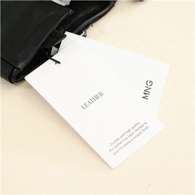 Женские кожаные перчатки с утеплением  Mang*o