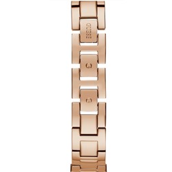 Rose Gold-Tone and Rhinestone Analog Watch