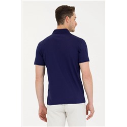 Erkek Lacivert Polo Yaka Tişört
